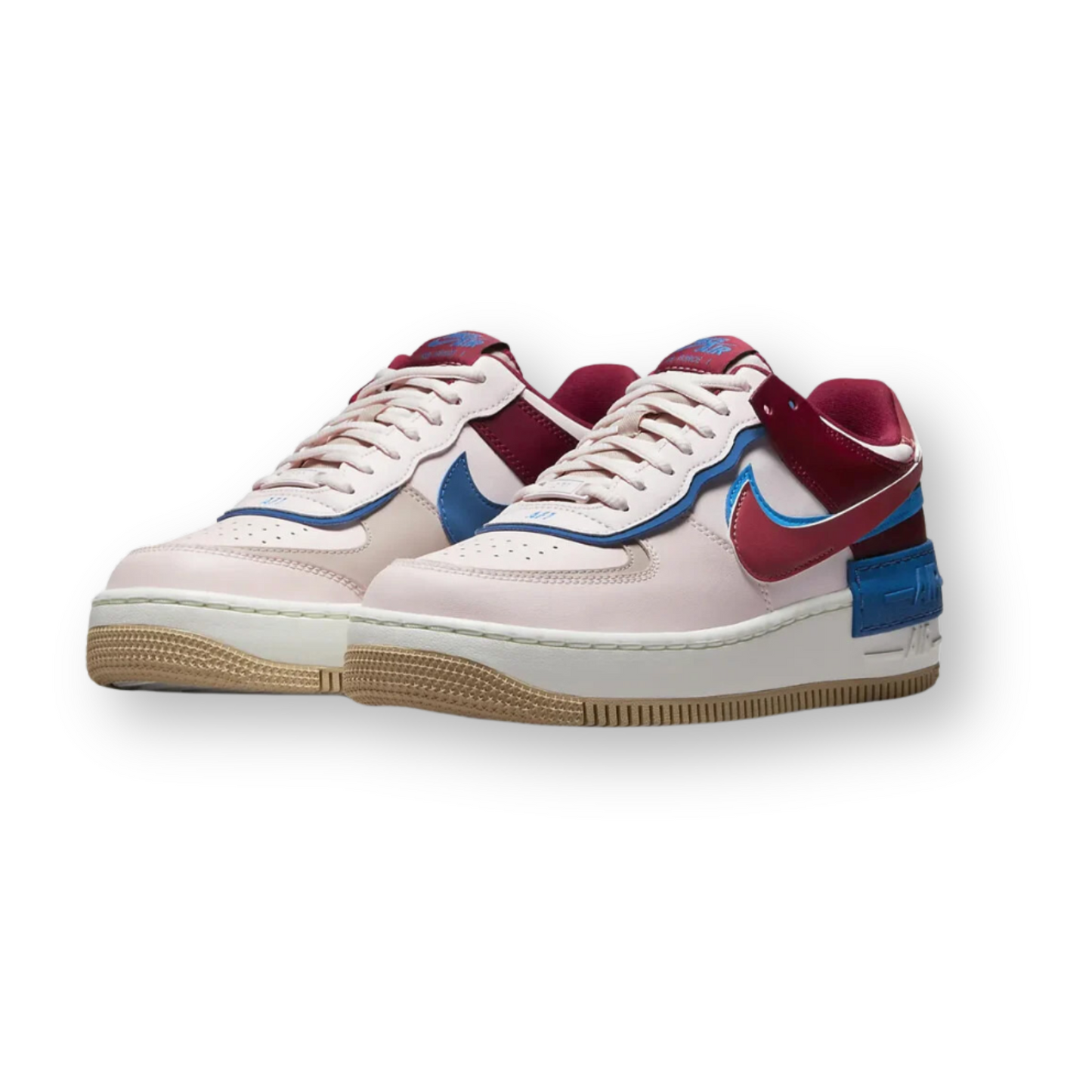 Air Force 1 Low Shadow Light Soft Pink Team Red Blue (W)